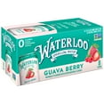 thumbnail image 1 of Waterloo Sparkling Water, Guava Berry, 12 fl oz, 8 pack, Zero Calories, Zero Sugar, Non-GMO, 1 of 8