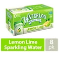 Waterloo Sparkling Water Lime 8pk