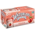thumbnail image 1 of Waterloo Sparkling Water, Peach, 12 fl oz, 8 Pack Cans, 1 of 8