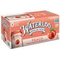 thumbnail image 1 of Waterloo Sparkling Water, Peach, 12 fl oz, 8 pack cans, 1 of 8