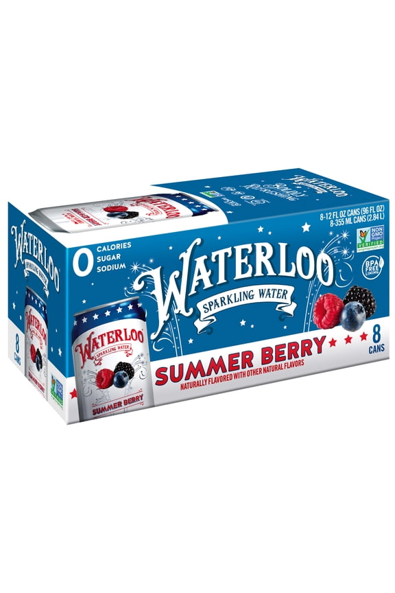, Summer Berry, 12 fl oz, 8 pack cans