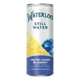 thumbnail image 1 of Waterloo Still Water, Meyer Lemon Blueberry | Naturally Flavored Purified Water | 12 Fl Oz Cans (Pack of 12) | Zero Calories | Zero Sugar or Artificial Sweeteners | Zero Sodium, 1 of 5