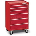 thumbnail image 1 of Waterloo WCA-266RD Waterloo Series 26-1/2"W X 18"D X 40-3/4"H 6 Drawer Red Rolle, 1 of 2