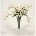 thumbnail image 1 of Waterlook White Orchid Tropical Mi x in Glass Vase, Neutral, 1 of 1