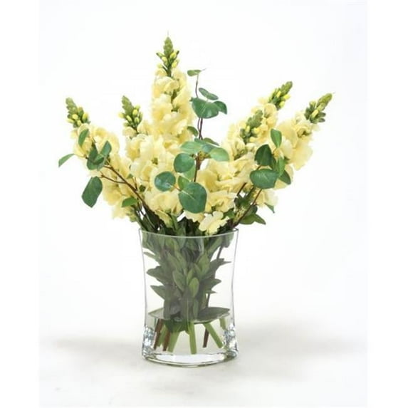 Waterlook Yellow Snapdragons & Greenery