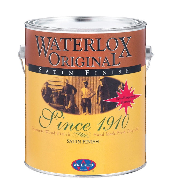 Waterlox  Transparent  Satin  Clear  Oil-Based  Wood Stain  1 gal.