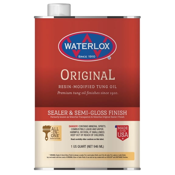 Waterlox Original, Sealer/Finish, 1qt. Net 946 ml