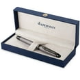 thumbnail image 1 of Waterman Expert Rollerball Pen - Metallic Silver Lacquer with Ruthenium Trim - Fine Point - Black Ink, 1 of 7