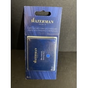 Waterman Fountain Pen Refill Serenity Blue 8 Count Package NEW