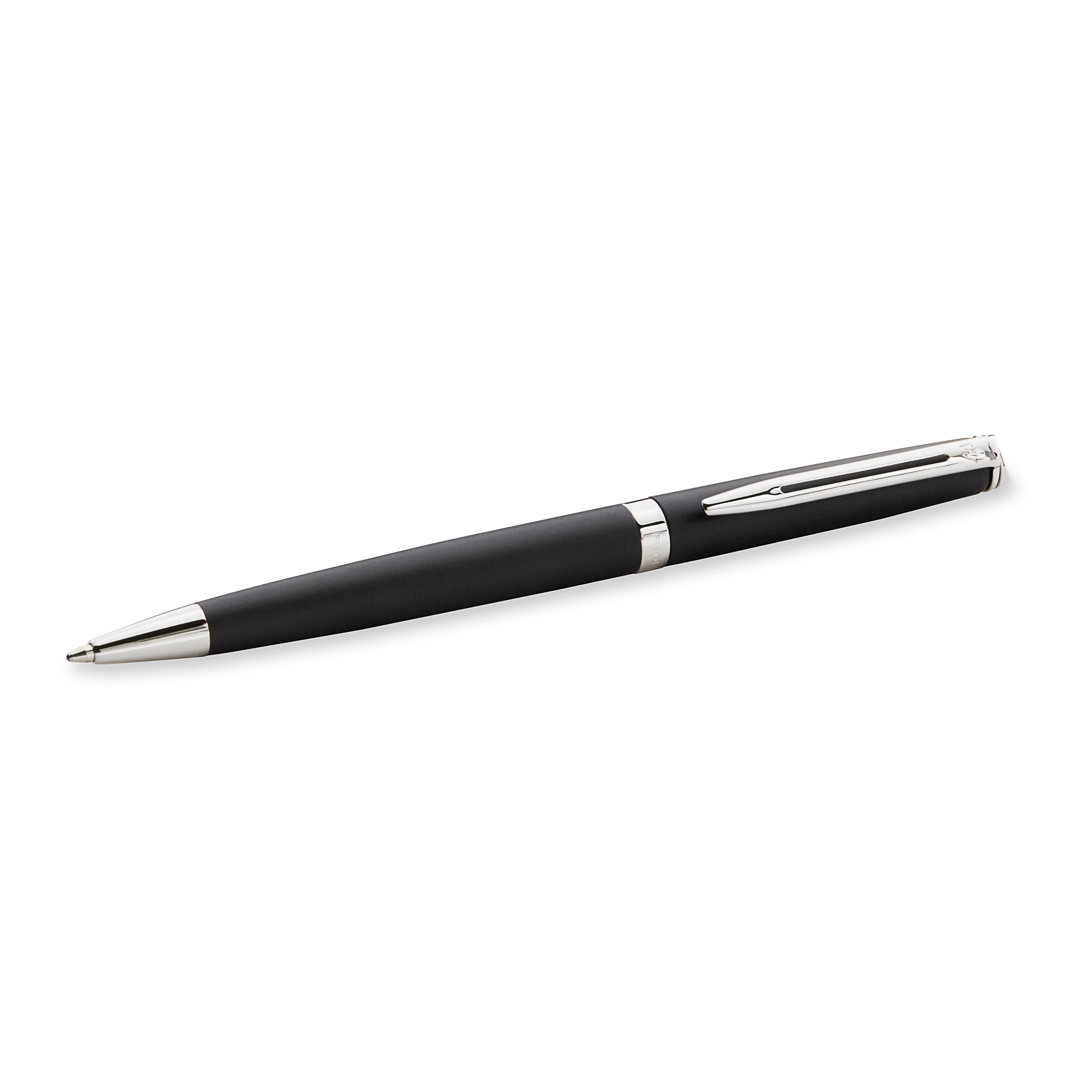 WATERMAN Expert Fountain Pen Matte Black Chrome Trim