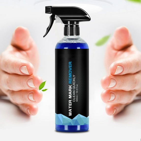 Watermark Remover, 500ml, Car Water Stain Cleaner, Glass Oil Film Cleaner, Paint Cleaner, Removes Rain Stains, Improves Visibility, Easy to Use, Versatile