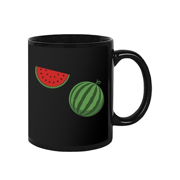 Watermelon And Slice Mug - SPIdeals Designs,