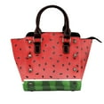 thumbnail image 1 of Watermelon Background With Seed Rivet Fashion One-Shoulder Women's Handbag Tote Bag, 1 of 6