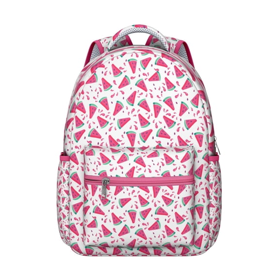 Watermelon Backpack for Daily Use – Great Gift for Practical Students, Multiple Pockets for Easy Access