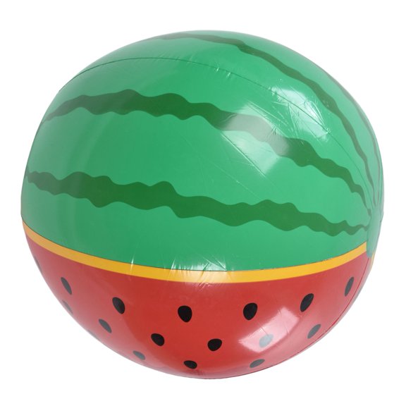 Watermelon Beach Balls PVC Material Portable Skin Friendly 90cm/35.4in Diameter Inflatable Ball for Pool
