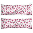 thumbnail image 1 of Watermelon Body Pillow Cover - Soft & Breathable, Hidden Zipper, 20"x54", Tropical Fruit Print - Perfect Summer Gift for Watermelon Lovers, Side Sleepers & Beach House Decor, 1 of 7