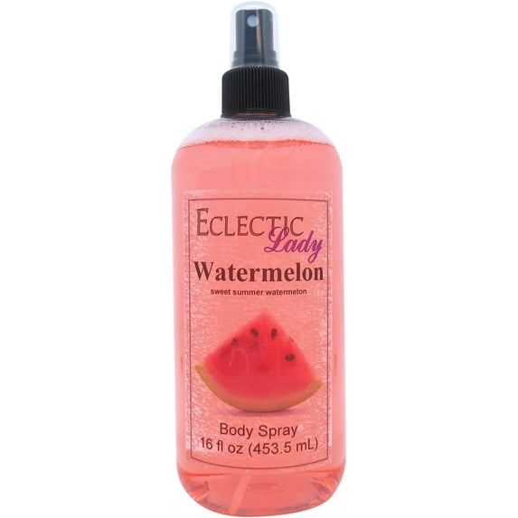 Watermelon Body Spray, Eclectic Lady, Hydrating Mist, Unisex, 16 oz