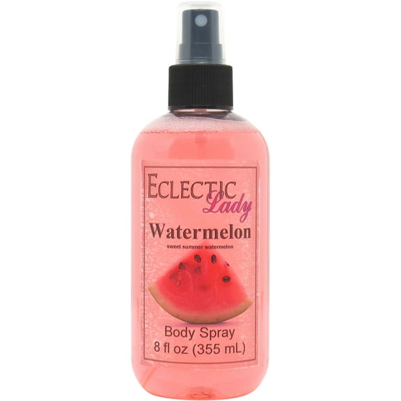 Watermelon Body Spray, Eclectic Lady, Hydrating Mist, Unisex, 8 oz