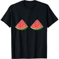 thumbnail image 1 of Watermelon Boobs Tshirt Fruity Tee, 1 of 4