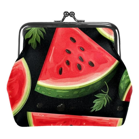 Watermelon Coin Purse Wallet Bag Change Pouch Gifts for Women Kids Girls Key Holder