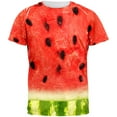 thumbnail image 1 of Watermelon Costume All Over Adult T-Shirt - Large, 1 of 2