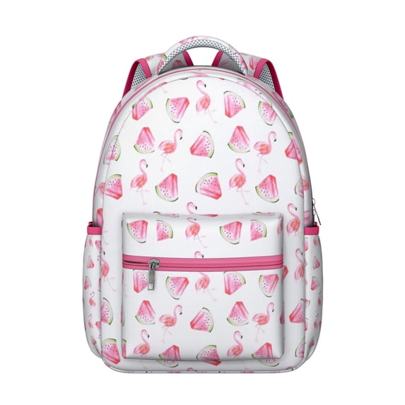 Watermelon Design Gym Backpack – Ideal Gift for Active Students, Separate Shoe Compartment & Ventilated Pockets