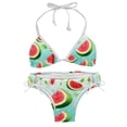thumbnail image 1 of Watermelon Detachable Sponge Adjustable Strap Bikini Set Two-Pack Swimsuit Women Swim Suit, 1 of 6
