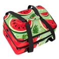 thumbnail image 1 of Watermelon Dual Compartment Insulated Lunch Bag with Large Capacity - 7.1x11.4x16.1 Inches - Handheld Refrigerated Meal Bag, 1 of 6