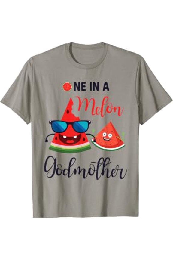 Watermelon Faces Dancing Together One In A Melon Godmother T-Shirt All Size S-5XL