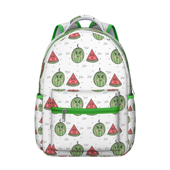 Watermelon Fashion Laptop Backpack - Trendy & Durable School Bag, Spacious with Organizational Pockets, Perfect Gift for Back to School Season