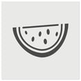 thumbnail image 1 of Watermelon Fruit Slice DIY Cookie Wall Craft Stencil - 7.0 Inch, 1 of 5