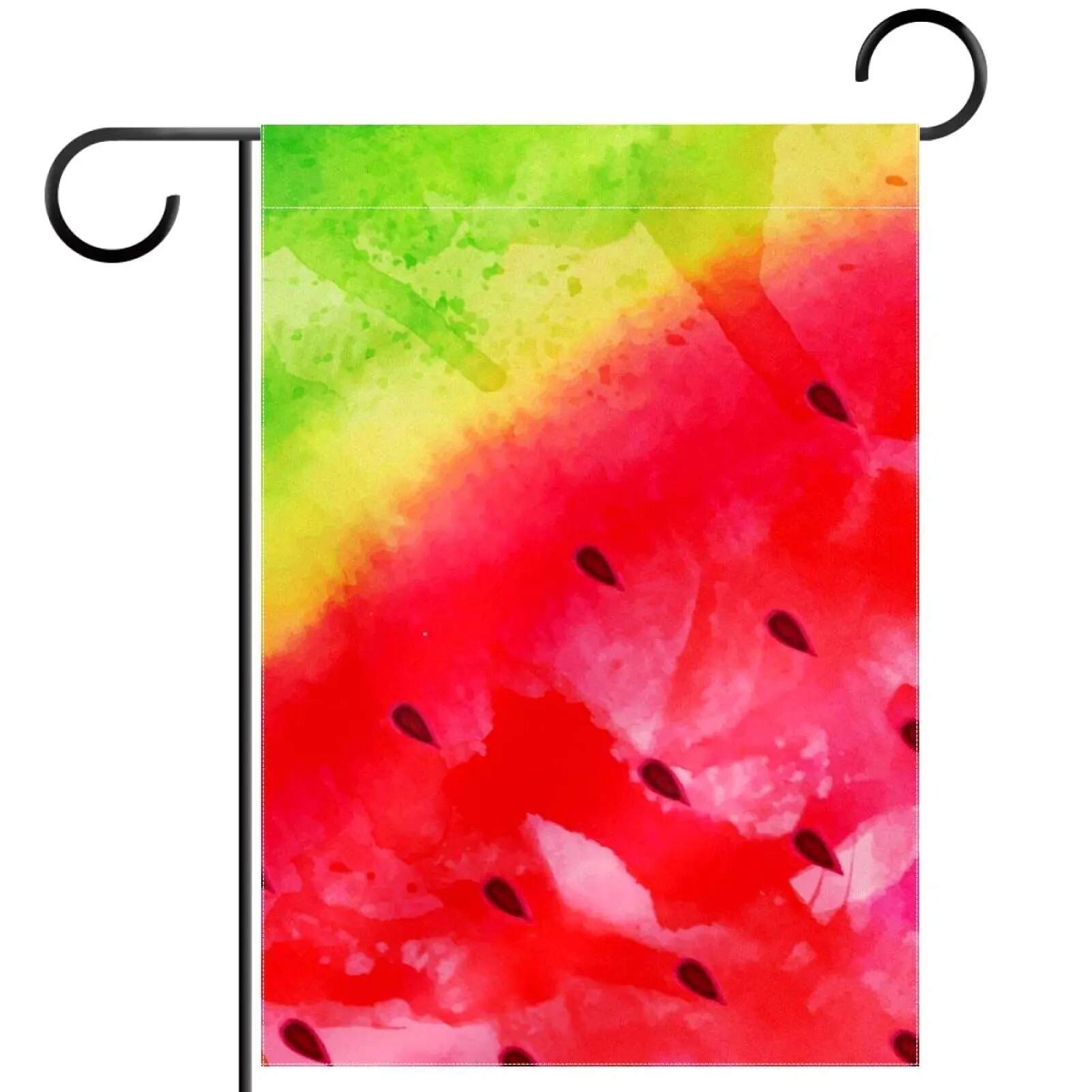 Watermelon Garden Flag Hello Summer Yard Flag Colorful Tropical Hawaii