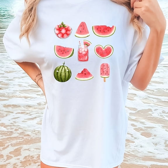Watermelon Graphic T-S1Hirt, Fruit S1Hirt, Summer T-S1Hirt, Nature S1Hirt, B1Oho Gift, Art D S1Hirt, Gart-Dyed T-S1Hirt, Fruigift14