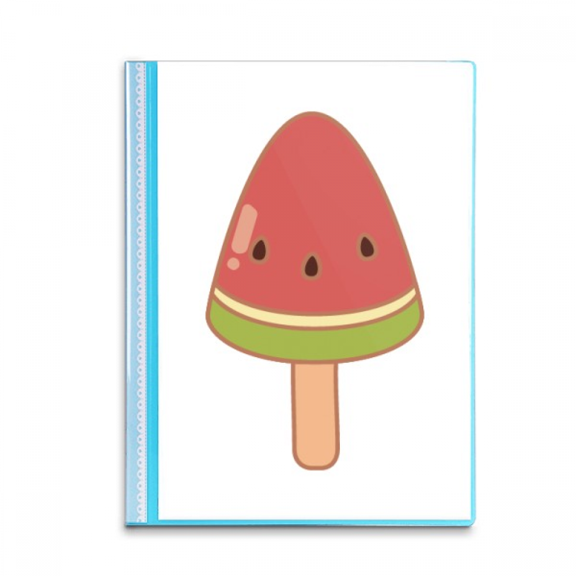 Watermelon  Ice  Popsicles Book Sheet Protectors Portfolio Binder Folder