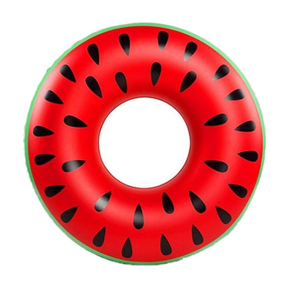 Watermelon Inflatable Pool Float - 120 Inch Pvc Watermelon Swim Ring For S, Summer Water Fun At Pool, Beach, Lake, Outdoor Water Activities