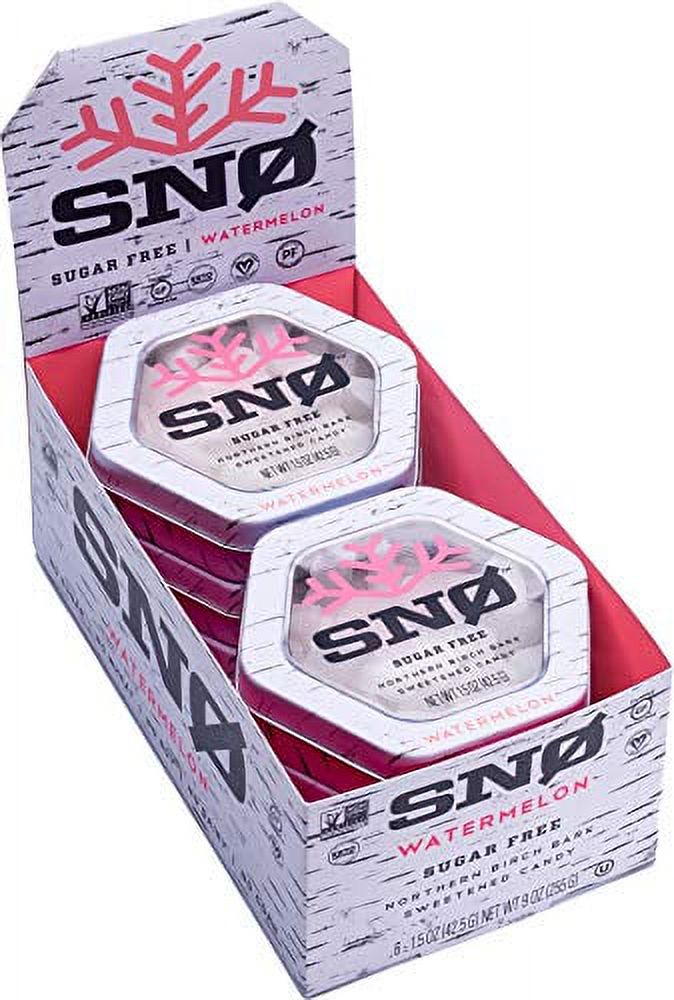 Watermelon KETO Xylitol Candy Chips (6Pack) SNÃ˜ 1.5 oz SugarFree