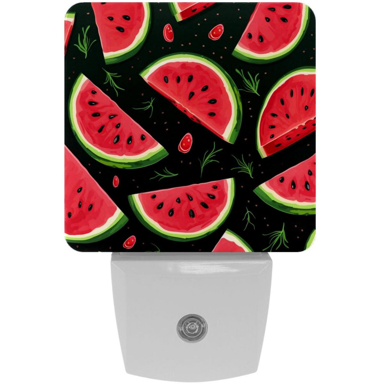 Watermelon LED Square Night Lights Energy Efficient & Elegant