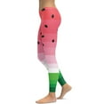 thumbnail image 1 of Watermelon Leggings Size: XS for Women | FIERCEPULSE, 1 of 1