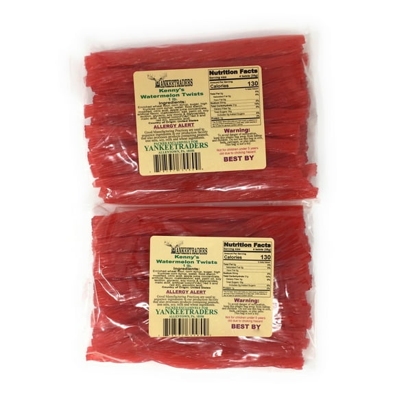 Watermelon Licorice Twists 2 lbs.