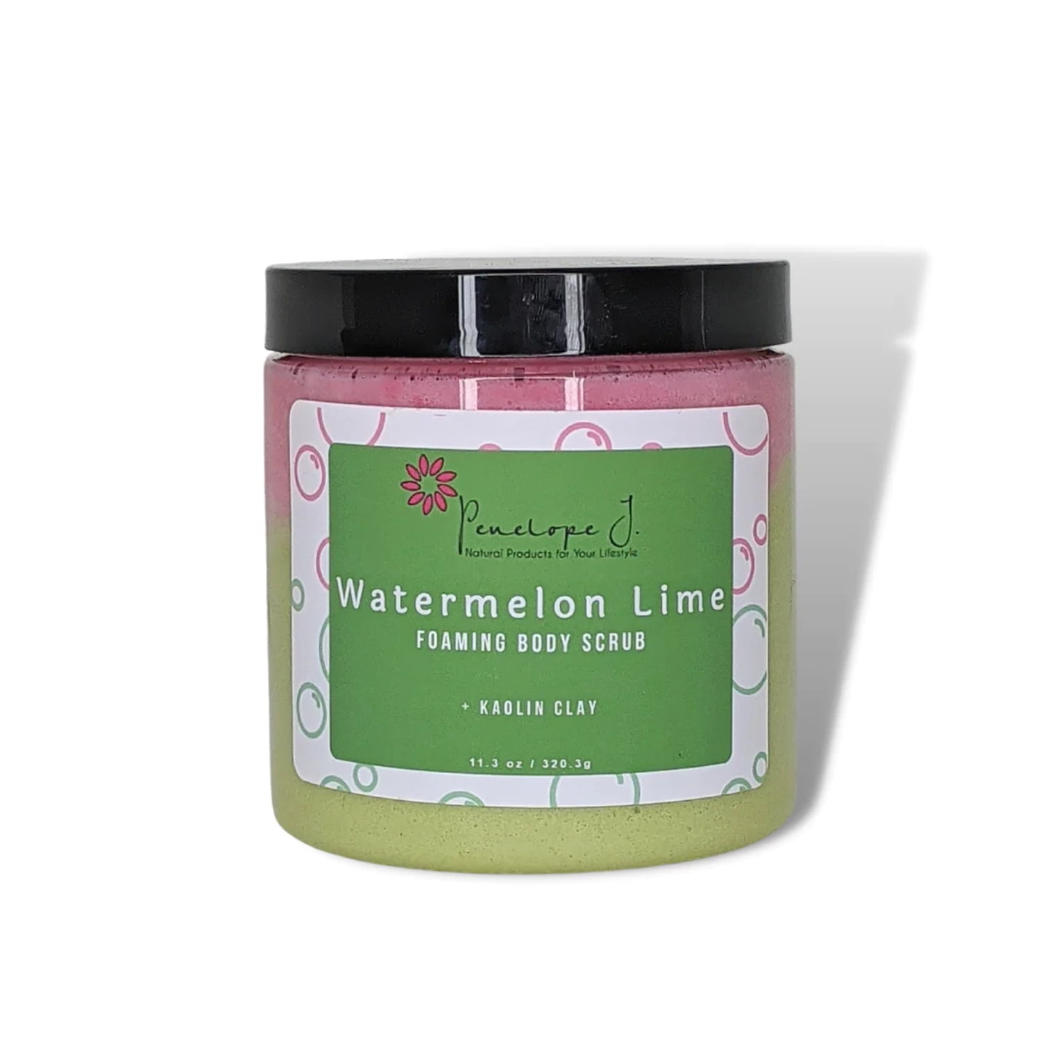 Watermelon Lime Foaming Body Scrub + Kaolin Clay