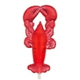thumbnail image 1 of Sparko Sweets Big Red Lobster Lollipops, 3.5-Inch, 24 Count, Watermelon Flavor, Perfect for Summer Parties, BBQs, Beach Weddings, Made in USA, 1 of 5
