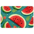 thumbnail image 1 of Watermelon Machine Washable Non-Slip Polyester Floor Mat Door Mat Kitchen Mat, 1 of 6