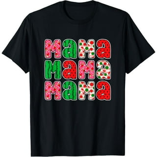 Mama Watermelon T-Shirt Summer Tropical Fruit Shirt Mama Watermelon T-Shirt Summer Tropical Fruit Shirt