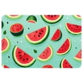 thumbnail image 1 of Watermelon Non-Slip Machine Washable Polyester Kitchen Mat Indoor Rug Kitchen Rug, 1 of 6