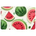 thumbnail image 1 of Watermelon Non-Slip Polyester Door Mat Floor Rug, Machine Washable Office Rug, 1 of 6