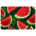 thumbnail image 1 of Watermelon Non-Slip Polyester Floor Carpet Door Rugs - Machine Washable Kitchen Rug, 1 of 6
