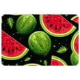 thumbnail image 1 of Watermelon Non-Slip Polyester Floor Rug Mat, Machine Washable Floor Mats, 1 of 6