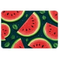 thumbnail image 1 of Watermelon Non-Slip Polyester Office Mat Chair Rug - Machine Washable Office Rug, 1 of 1