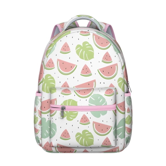 Watermelon Pattern Work Backpack – Ideal Gift for Interns & Grads, Professional Look with Functional Space