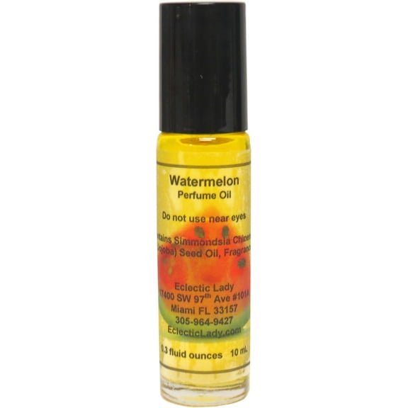 Watermelon Perfume Oil, 0.3 Oz Portable Roll-On Fragrance